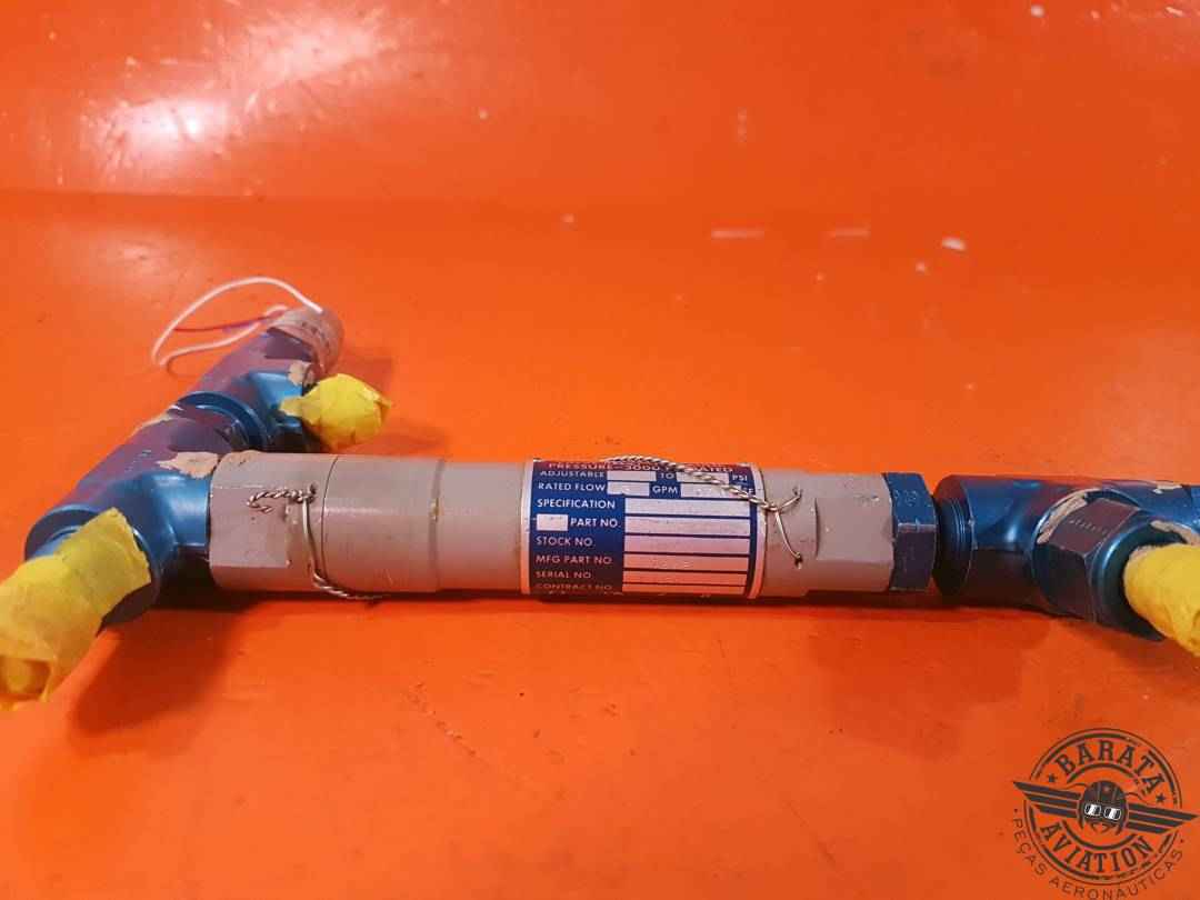 1248 Pneu Draulics Valve Assy Pressure Relief - Hydraulic - 3000 psi