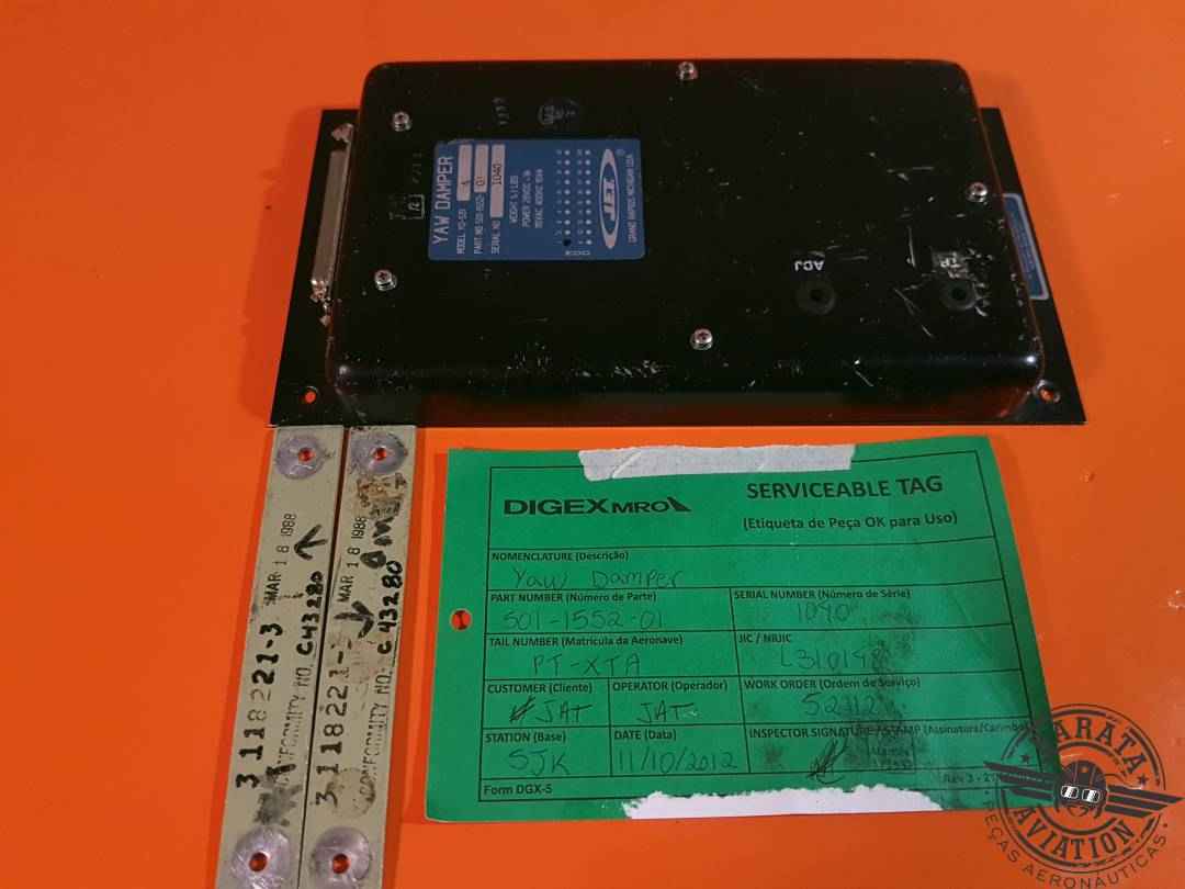 501-1552-01 J.E.T. Electronics YD-531A Yaw Damper