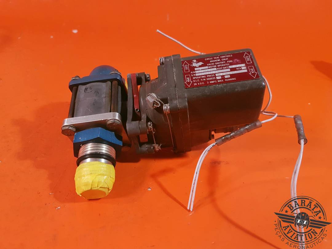 P40-791 Circle - Fuel Shutoff Valve Assy