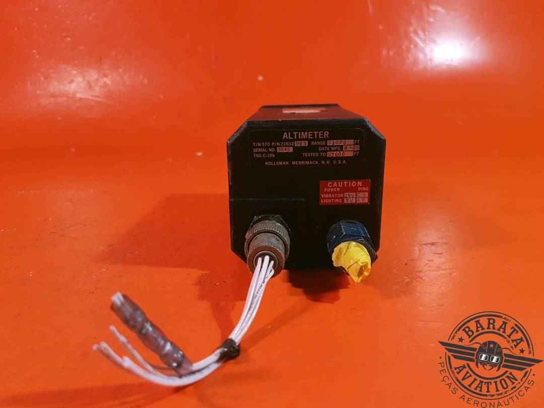 23932-053 Kollsman Altimeter - Range 53000 ft - w/ connector