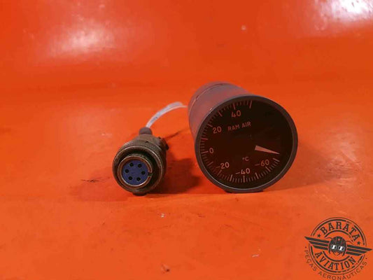162LC605A Lewis Engineering Ram Air Temperature Indicator 28vdc