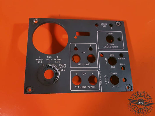 7608005-2 Conjunto de panel Gates Learjet - 5 V - Con pequeña grieta
