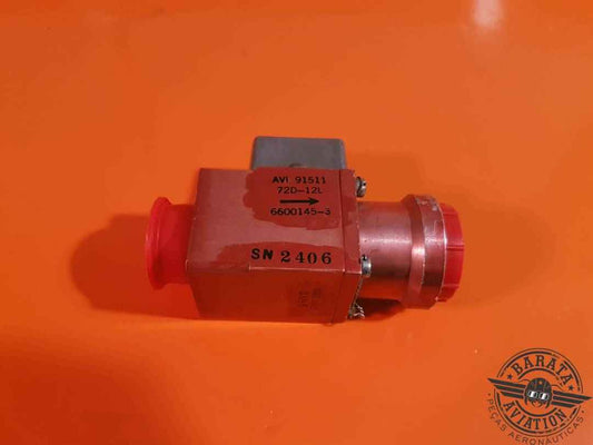 72D-12L Learjet Valve Assembly