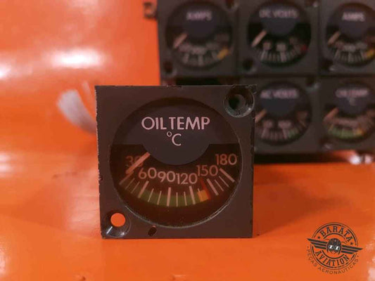5002-3025 Insco Lerjet Oil Temperature Inicator - Range: 30 To 180 c