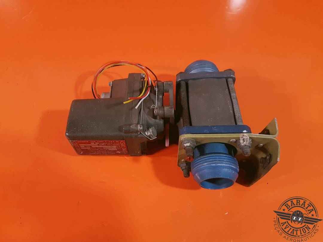 P41-791 Circle Fuel Shutoff Valve - 28 vdc - 3 Amps