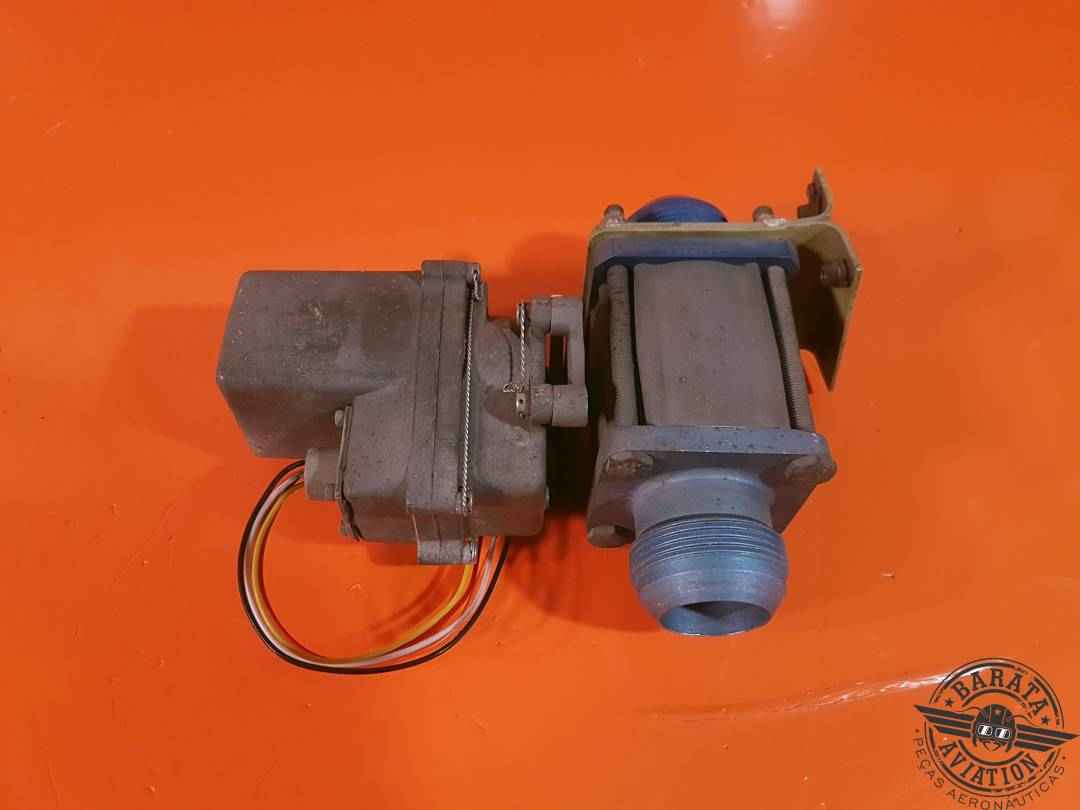 P41-791 Circle Fuel Shutoff Valve - 28 vdc - 3 Amps