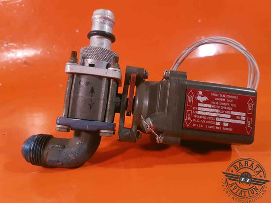 660035-5-2 Gates Learjet Fuel Shutoff Valve Assy