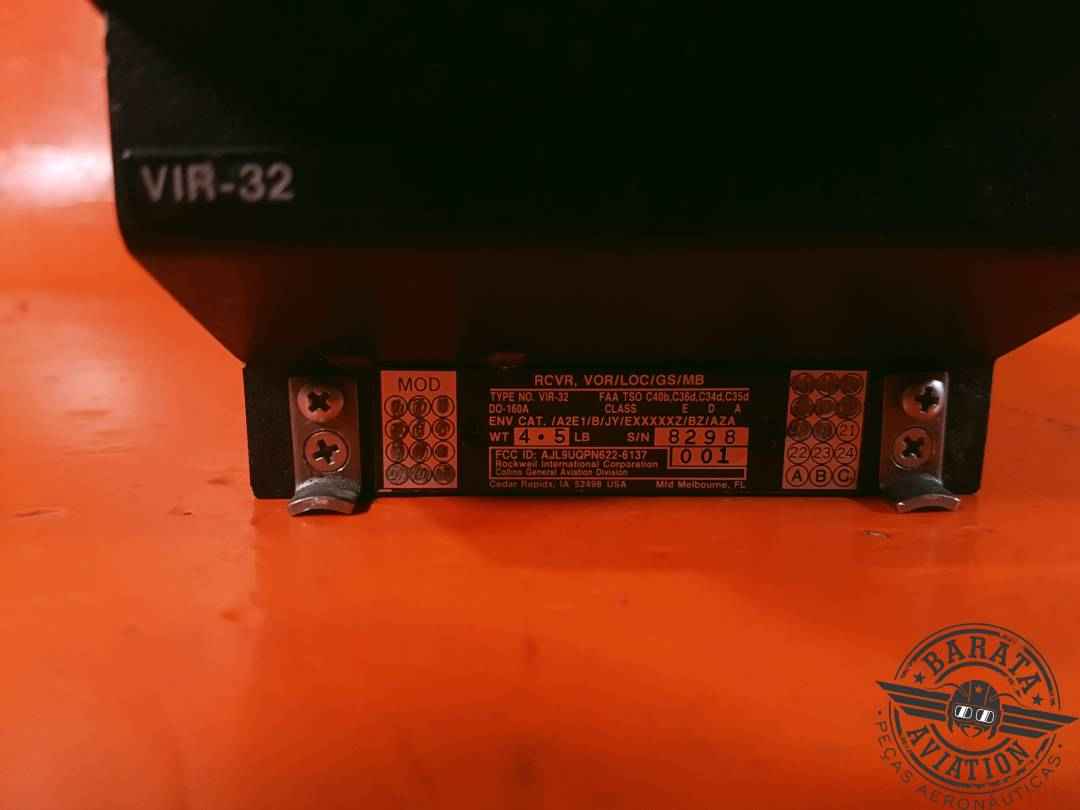 622-6137-001 Collins VIR-32 Receiver, VOR, LOC, GS ans MB