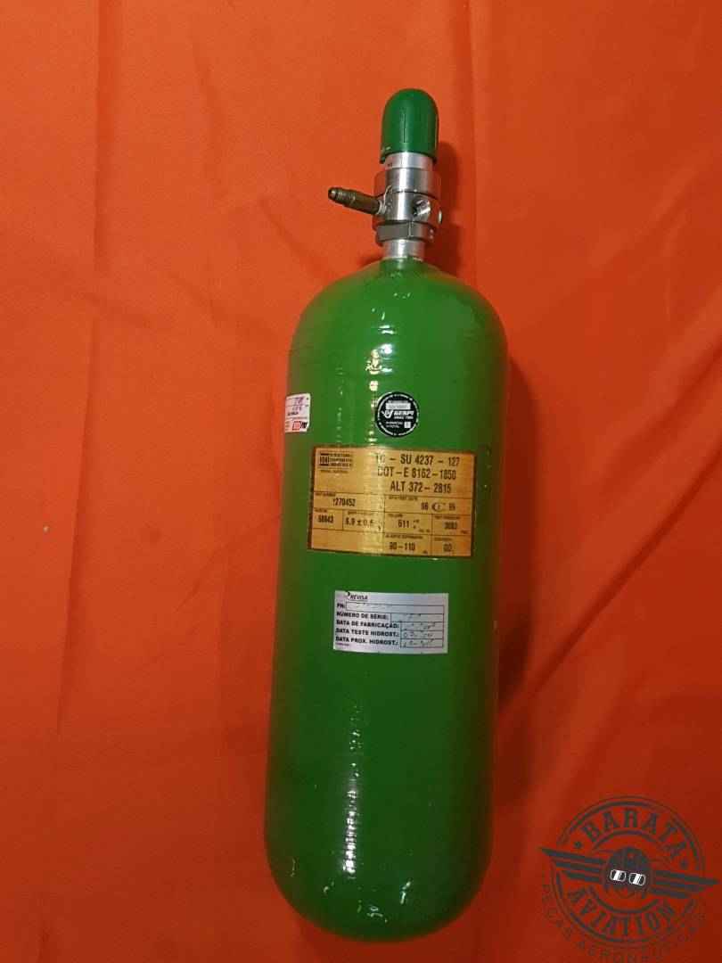 176270-40 B/E Aerospace Oxygen Cylinder Assembly