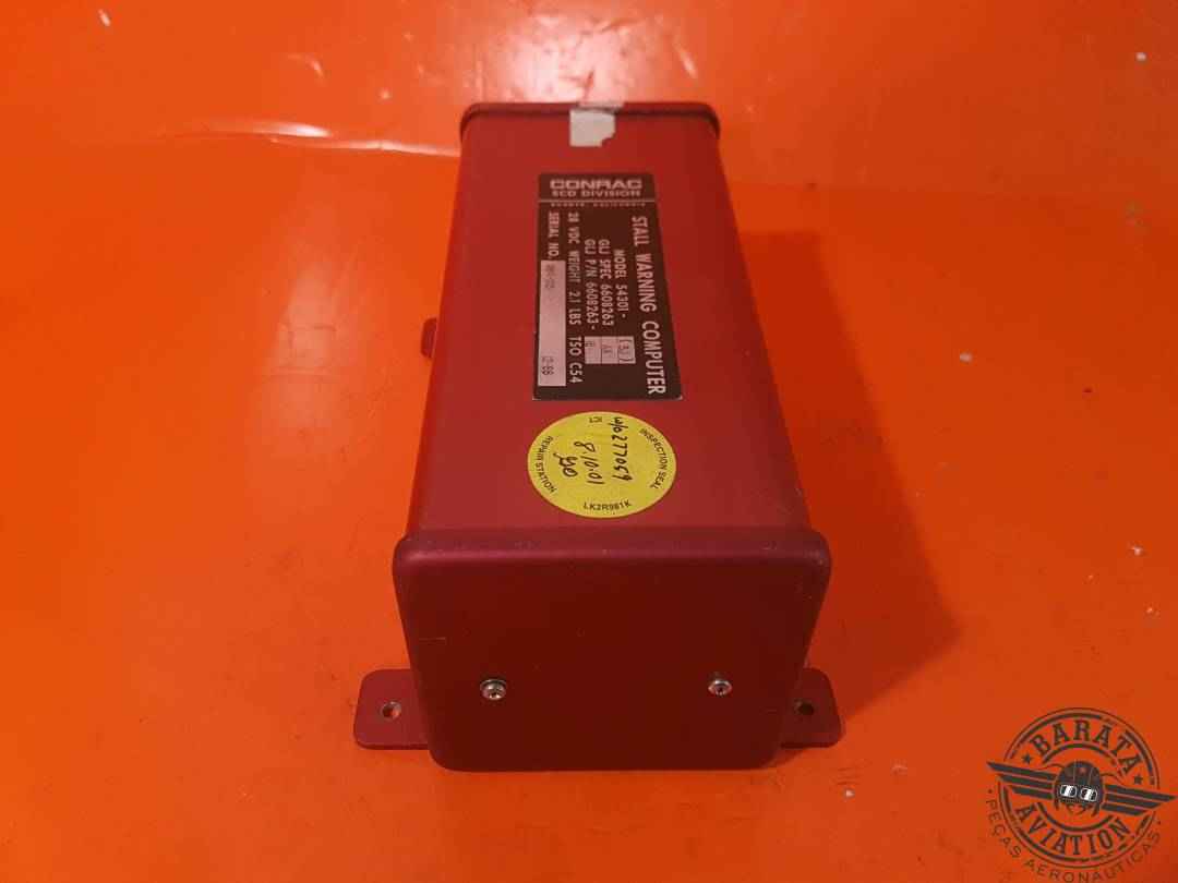 6608263-16 Conrac 54301-3J Stall Warning Computer- 28 vdc