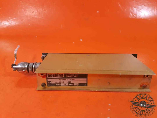 61-2008 Hoskins Power Supply - w/ Connector - 28 vdc - 1.5 amps