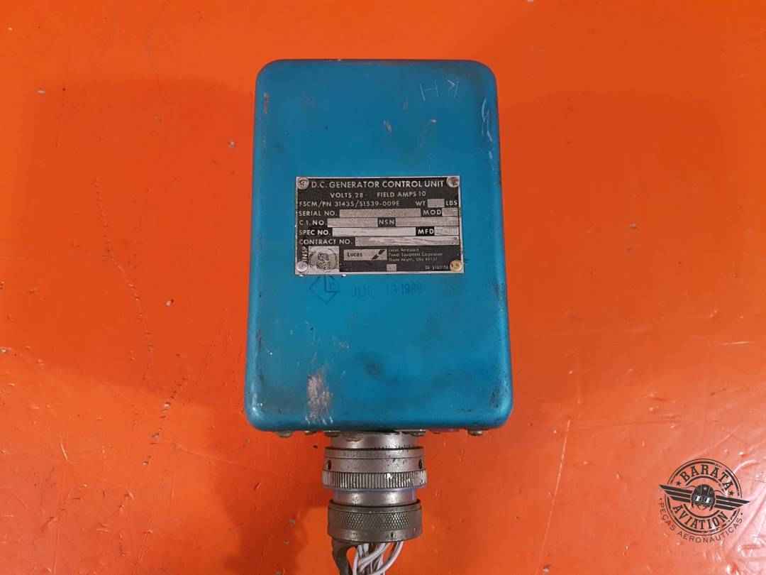 51539-009E Lucas - Generator Control Unit - 28 vdc - W/ Connector