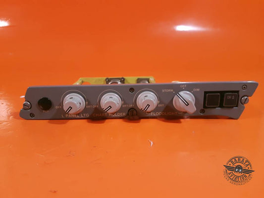 120-35577-025 Control de luz equipado con panel Embraer L/H