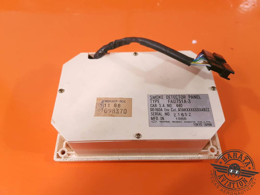 Panel detector de humo FAU751A-3 Nohmi Bosai