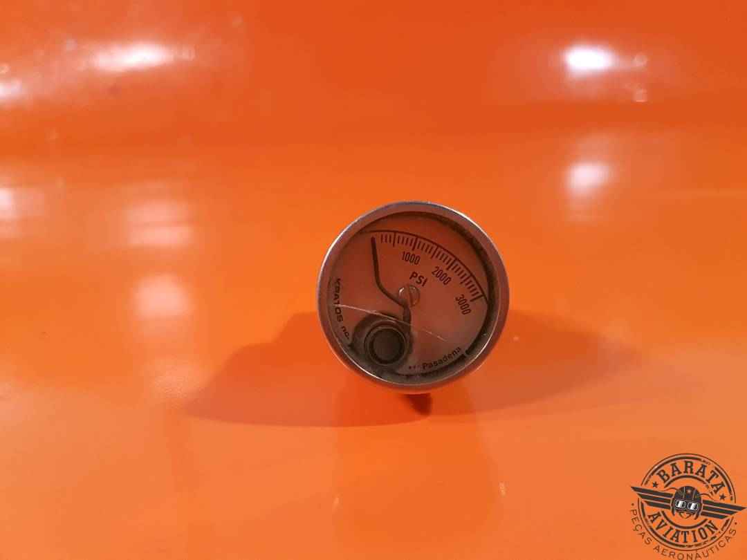 G-4382-1 Kratos nc. Pressure Gauge- Lente Rachada
