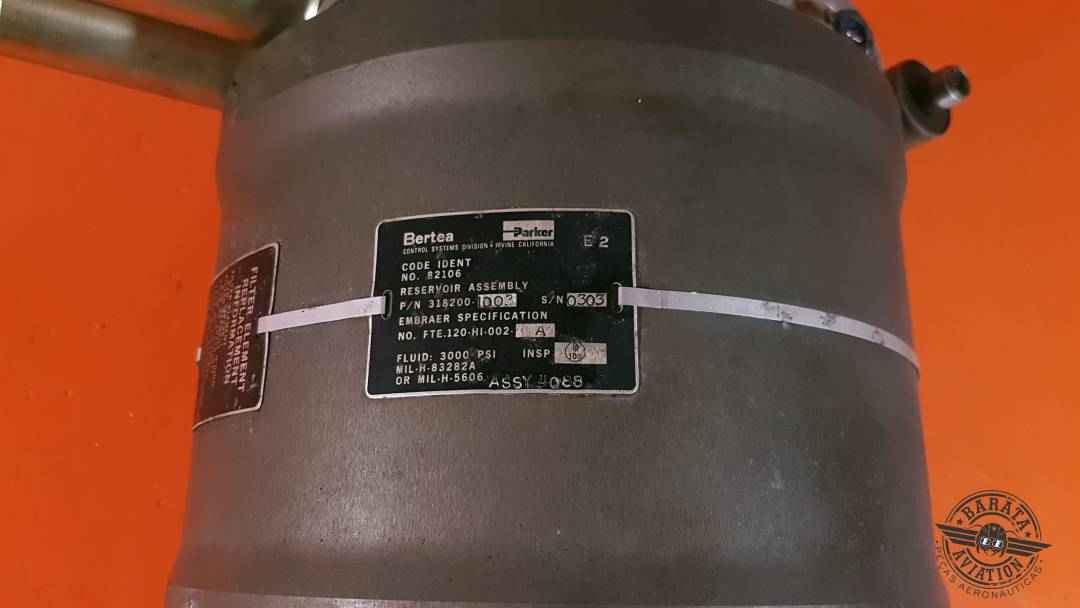 318200-1003 Bertea / Embraer Hydraulic Reservoir Assembly