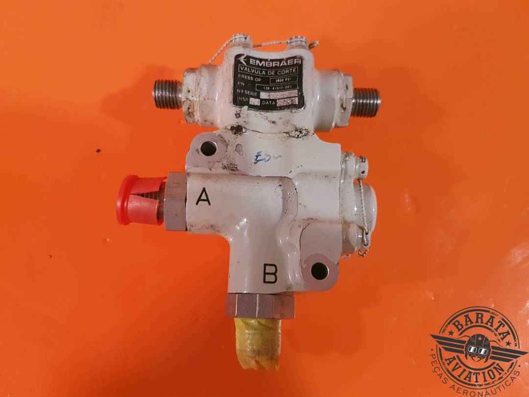 120-41912-001 Embraer Shutoff Valve Assy