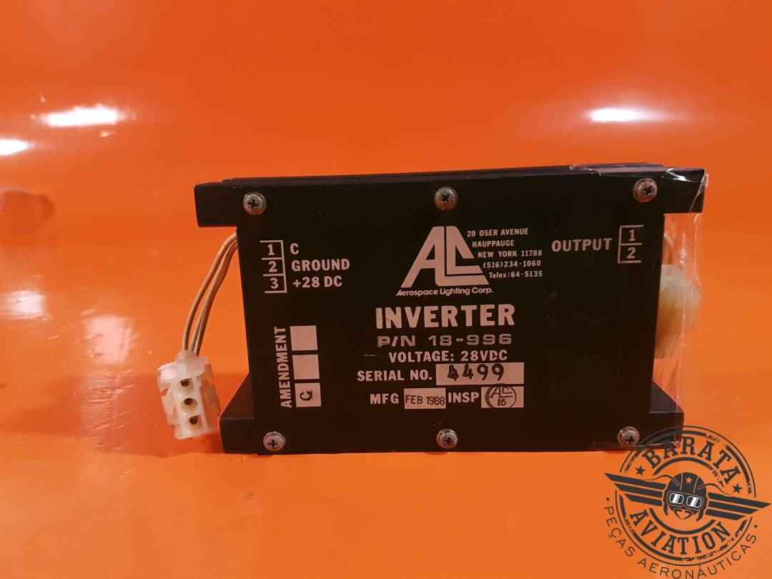 18-996 Aerospace Lighting Inverter - 28 vdc - w/ Connector