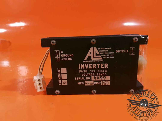 18-996 Aerospace Lighting Inverter - 28 vdc - w/ Connector