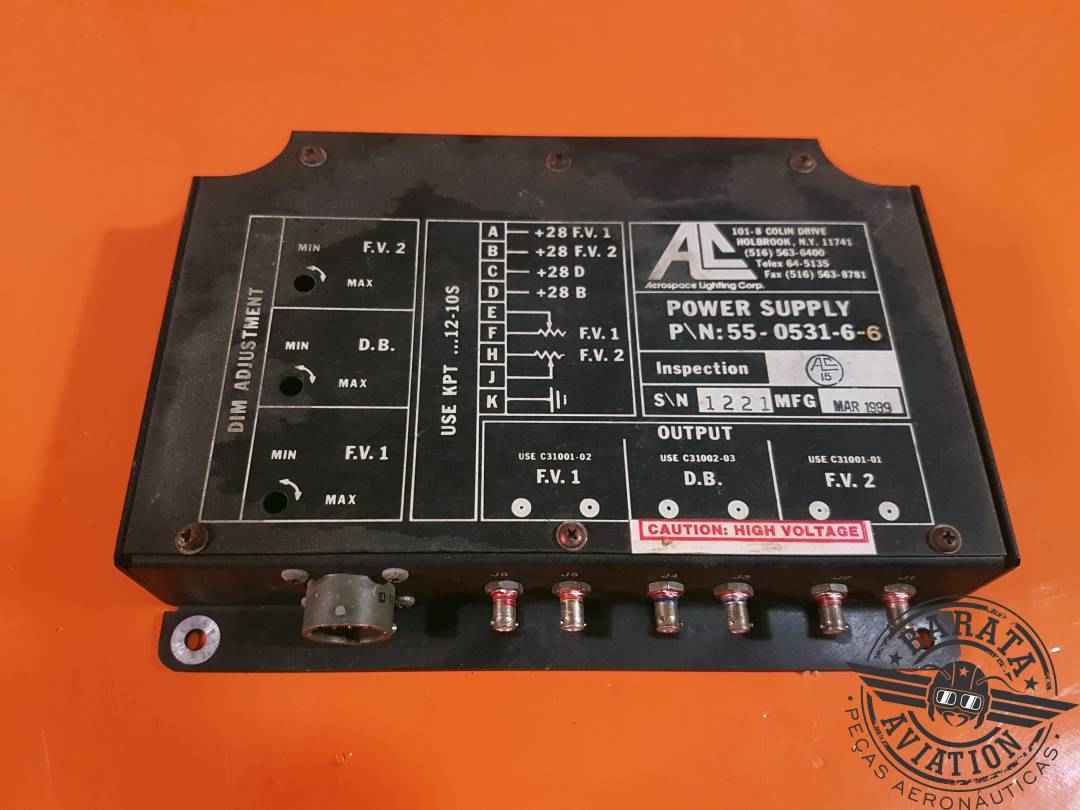 55-0531-6-6 Aerospace Power Supply - 28 v
