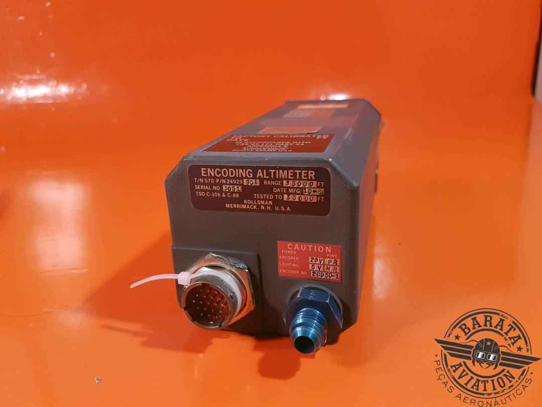 24929-951 Kollsman Encoding Altimeter - 28 v - Range: 35000 Ft