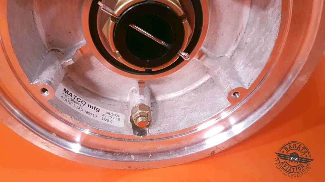 WHLW600XLT Matco Main Wheel And Brake Assy 600x6 - Novo