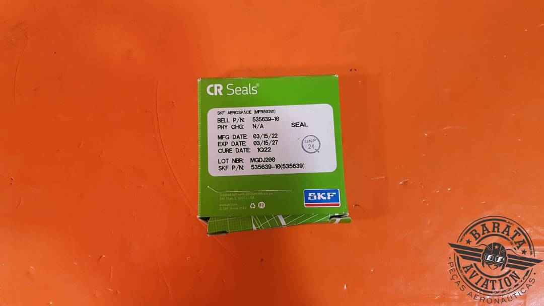 535639-10 Skf Aerospace Seal FAA Form 8130-3 - Novo