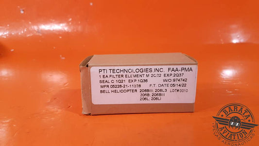 21-11328 PTI Filter Element - Hyd - FAA Form 8130-3 - Novo