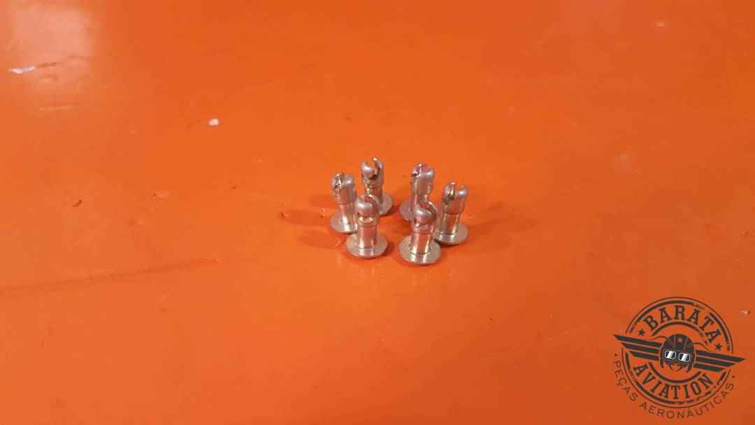 50-007A15 Southco Stud turn-lock fastener/Dzus - Pacote C/ 6 Unidades - Novo