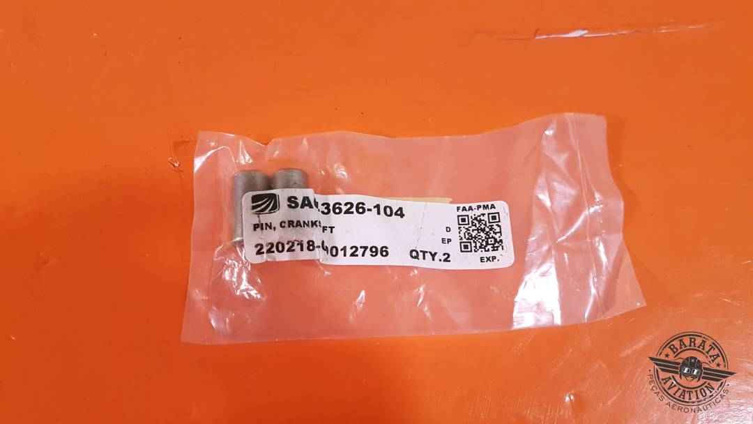 SA643626-104 Superior Pin Crankshaft Pack C/ 2 Unidades - Novo