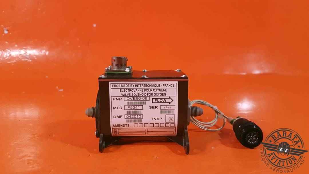 DVE90-08 Eros Altimetric Valve - Oxygen