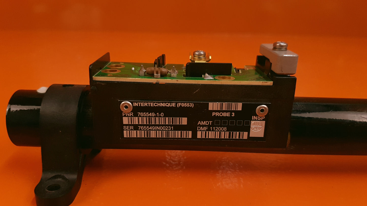 765549-1-0 Intertechnique No. 3 Fuel Quantity Probe