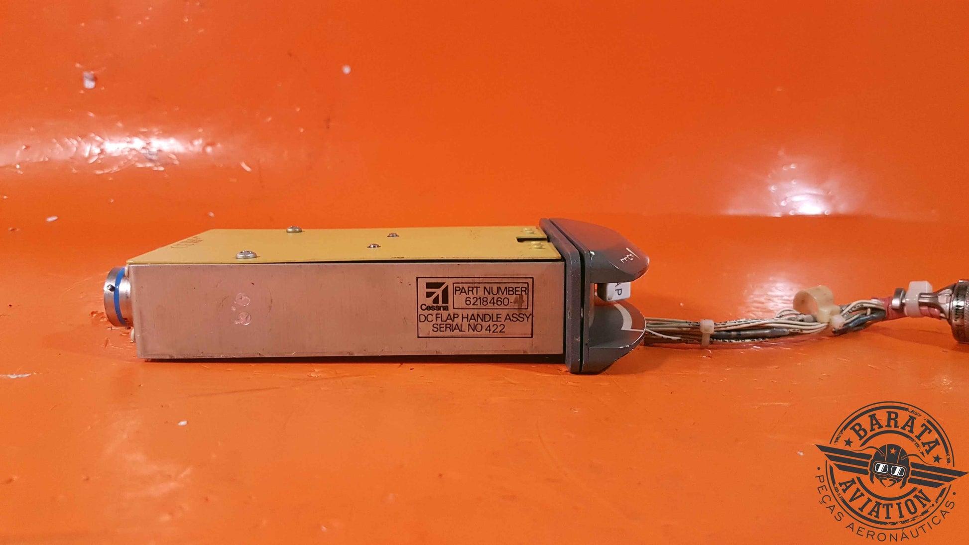 6218460-4 Cessna DC Flap Handle Assy