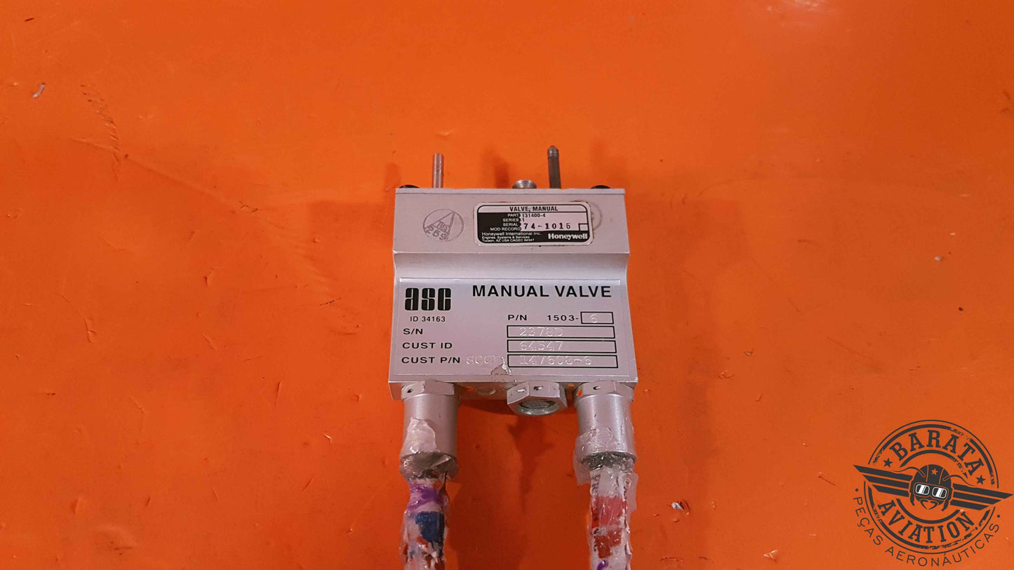 131400-4 Honeywell Manual Control Valve
