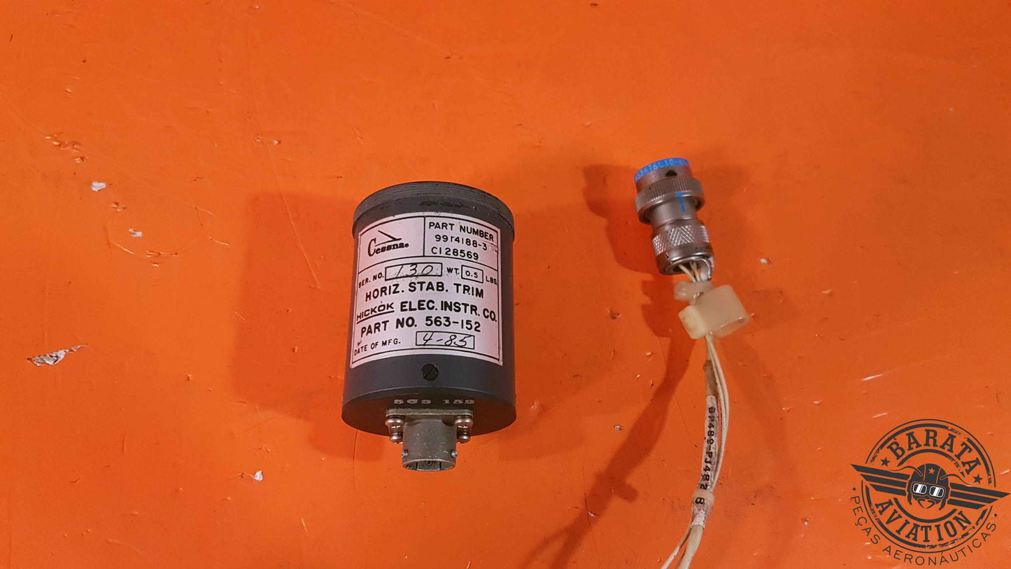 563-152 Hickok Horizontal Stab Trim Indicator  W/connector