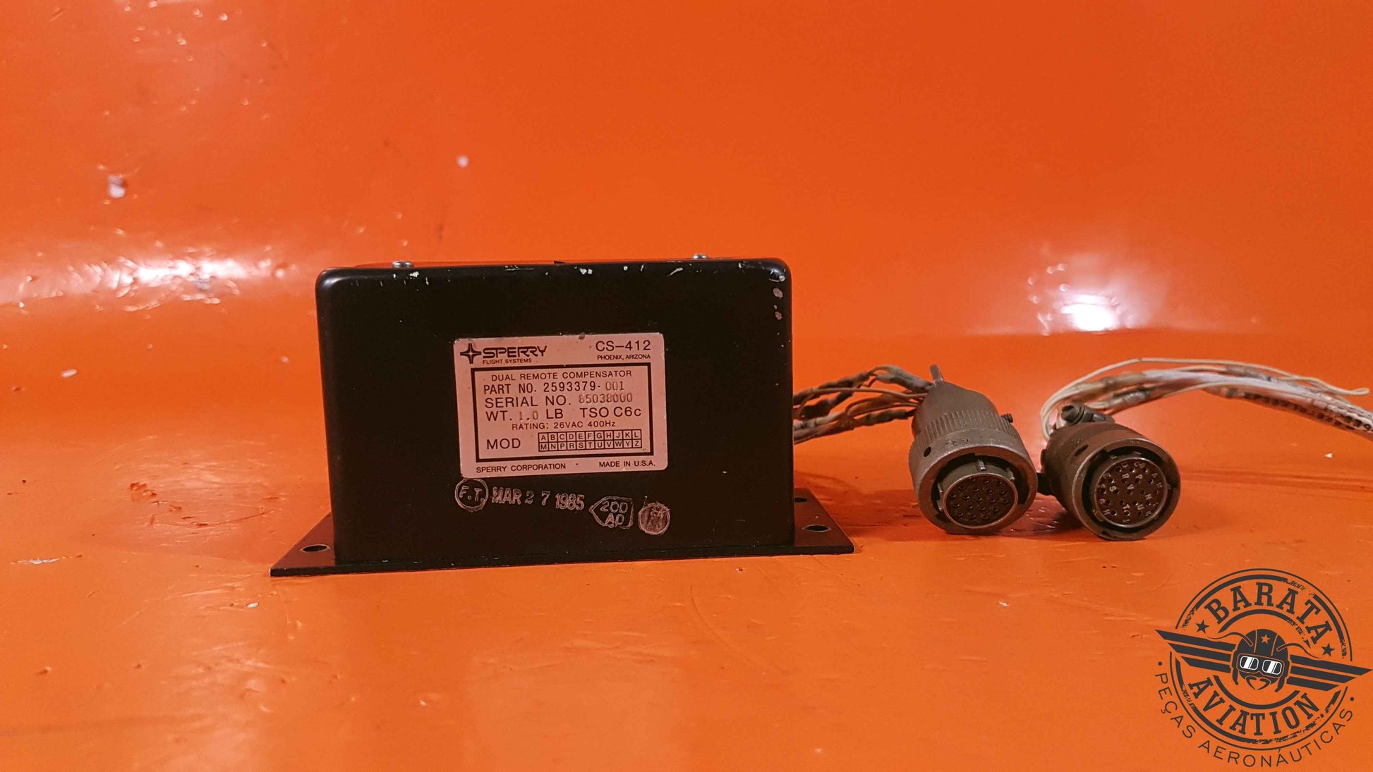 2593379-001 Sperry Dual Remote Compensator  W/Connectors