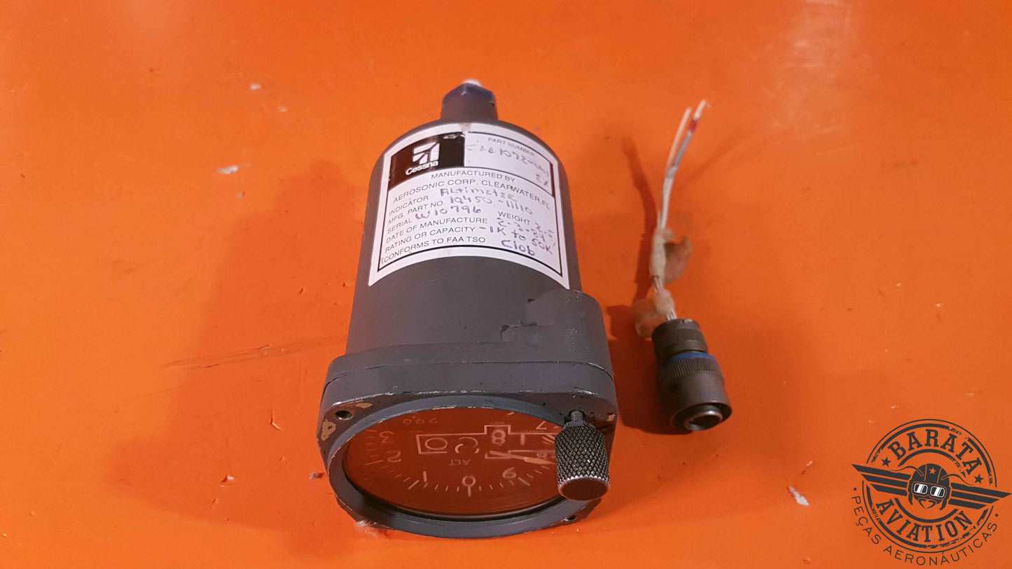 10450-11110 Aerosonic Altimeter W/ Connector