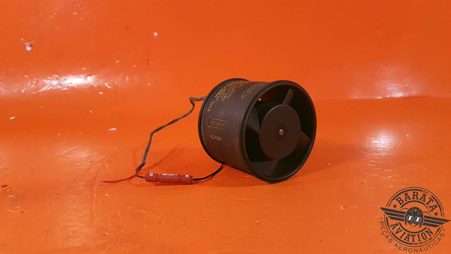 19A827 Globe Windshield Defog Blower 28 Vdc