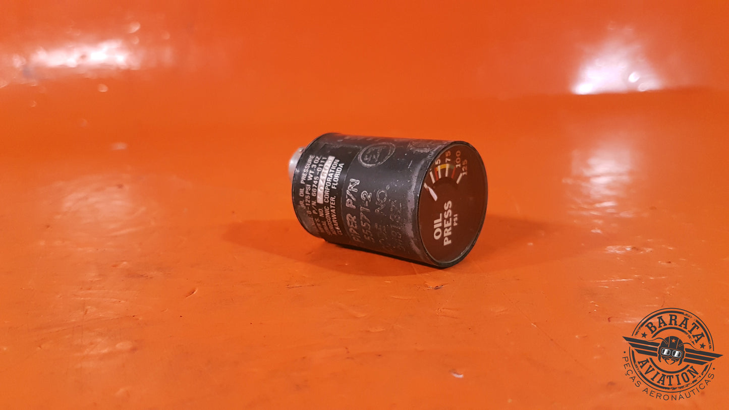 66745-0111   Aerosonic Indicator Oil Pressure