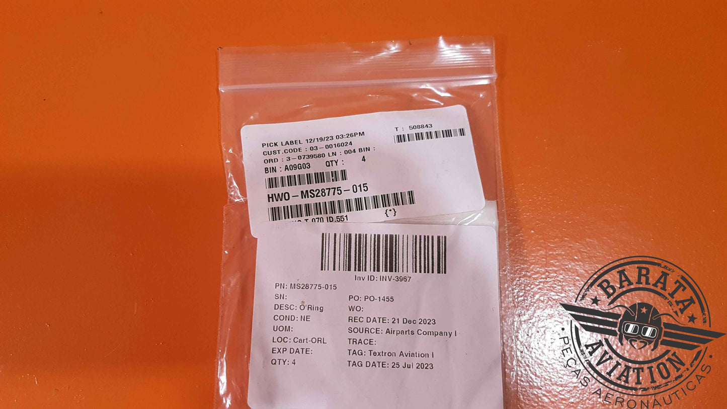 MS28775-015 International Seal O-ring