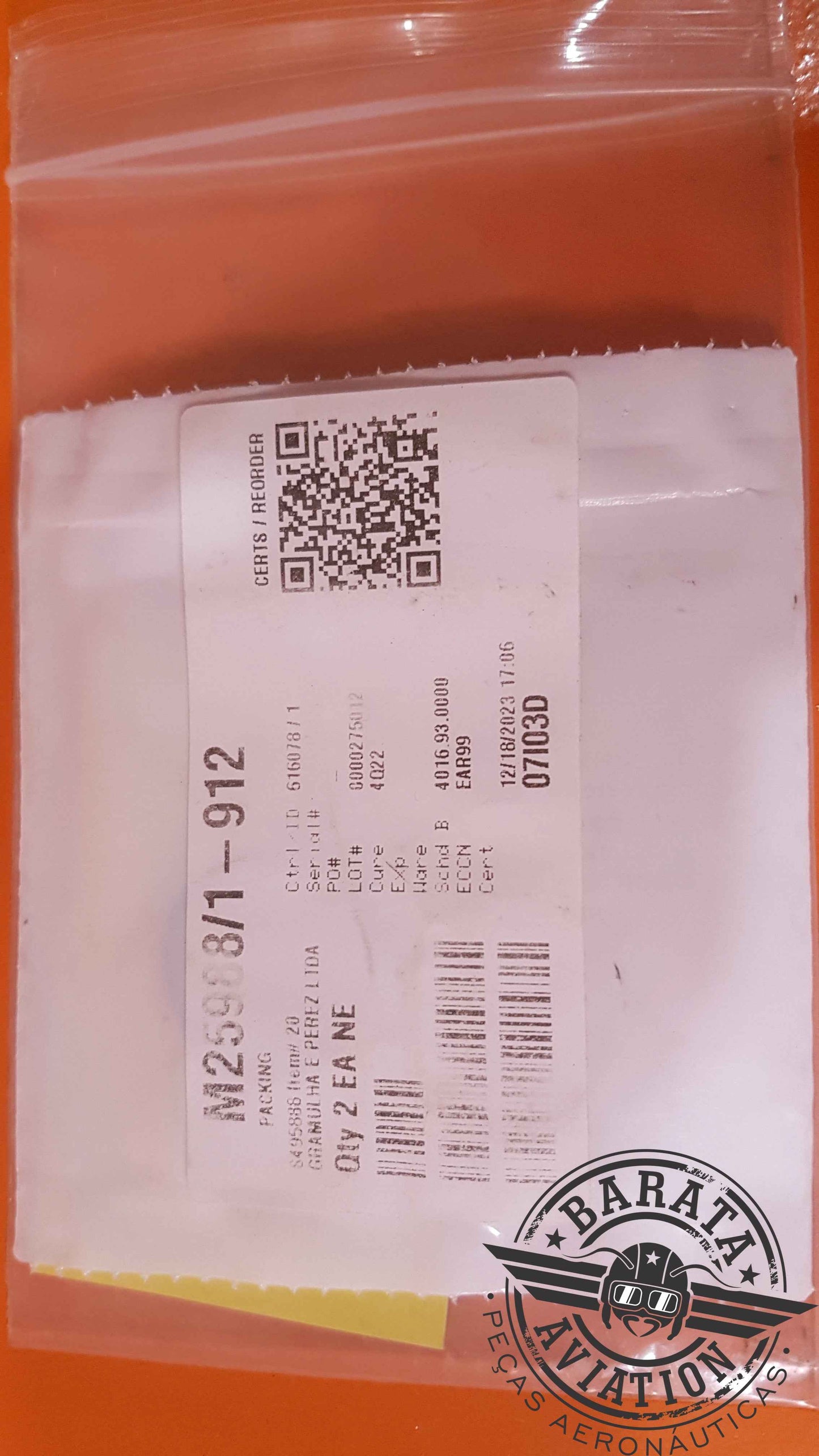 M25988/1-912 Precix O-ring