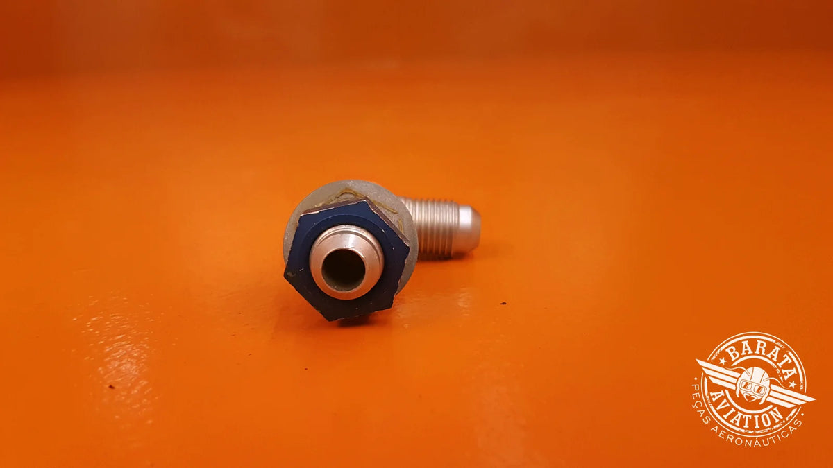 MS24390D6 Pilatus Al Flared Bulkhead Tube Tee