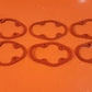 655704-S Juntas de tapa de válvula de silicona - Kit de 6 piezas - Nuevas
