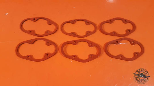 655704-S Juntas de tapa de válvula de silicona - Kit de 6 piezas - Nuevas
