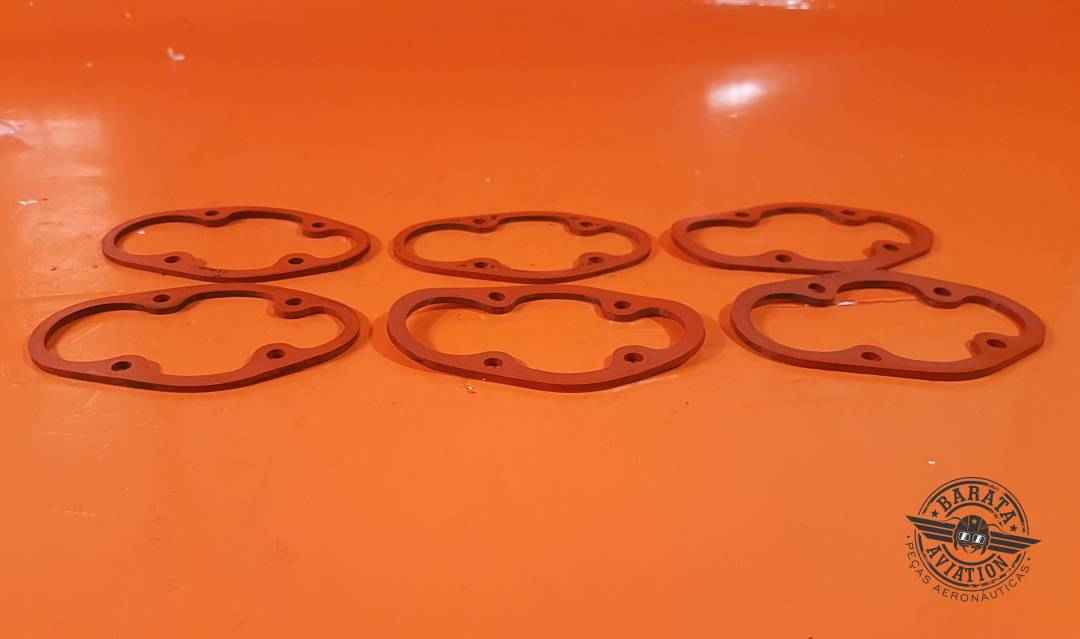 655704-S Juntas de tapa de válvula de silicona - Kit de 6 piezas - Nuevas