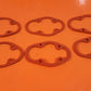 655704-S Juntas de tapa de válvula de silicona - Kit de 6 piezas - Nuevas