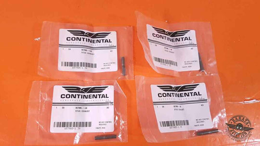 657985-1.38 Continental Exhaust Stud - Kit Com 4 Unidades - Novo