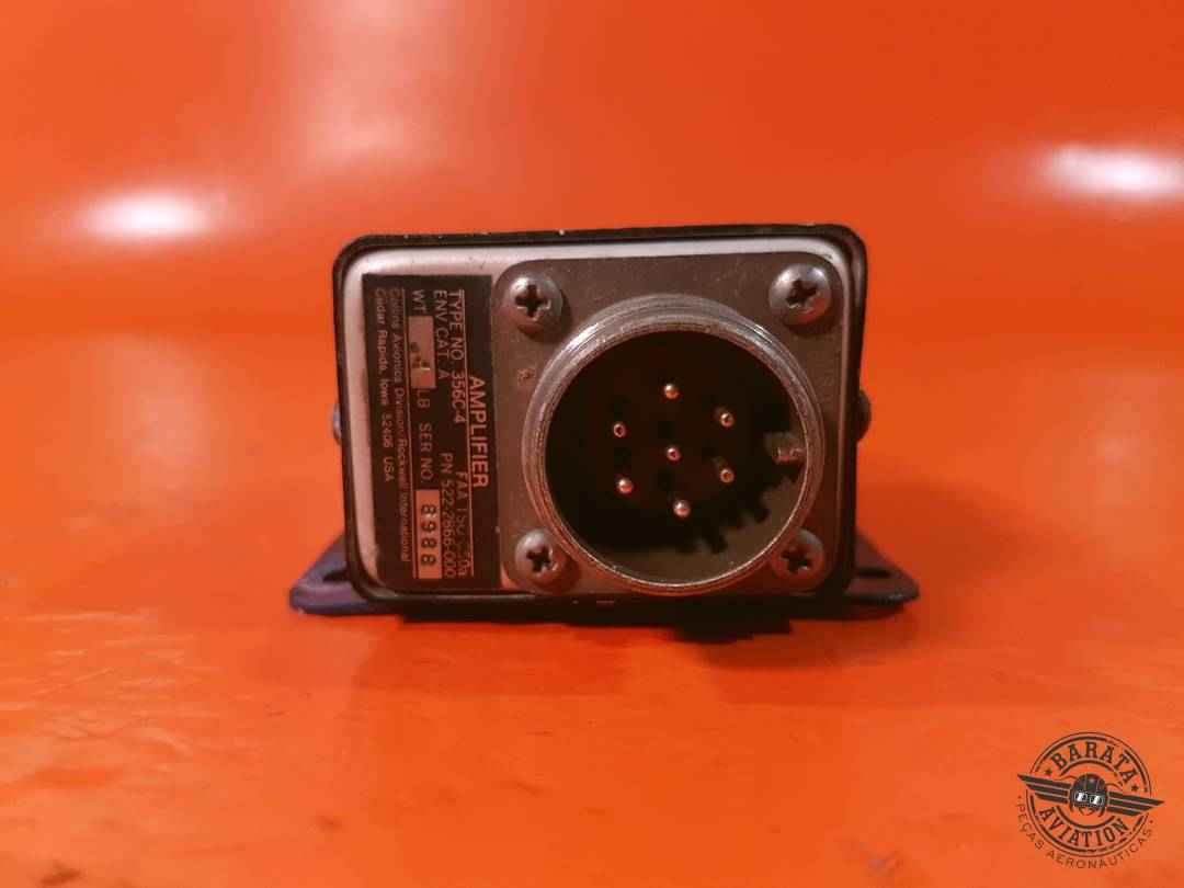 522-2866-000 Collins 356C-4 Isolation Amplifier Assy- W/ Connector 