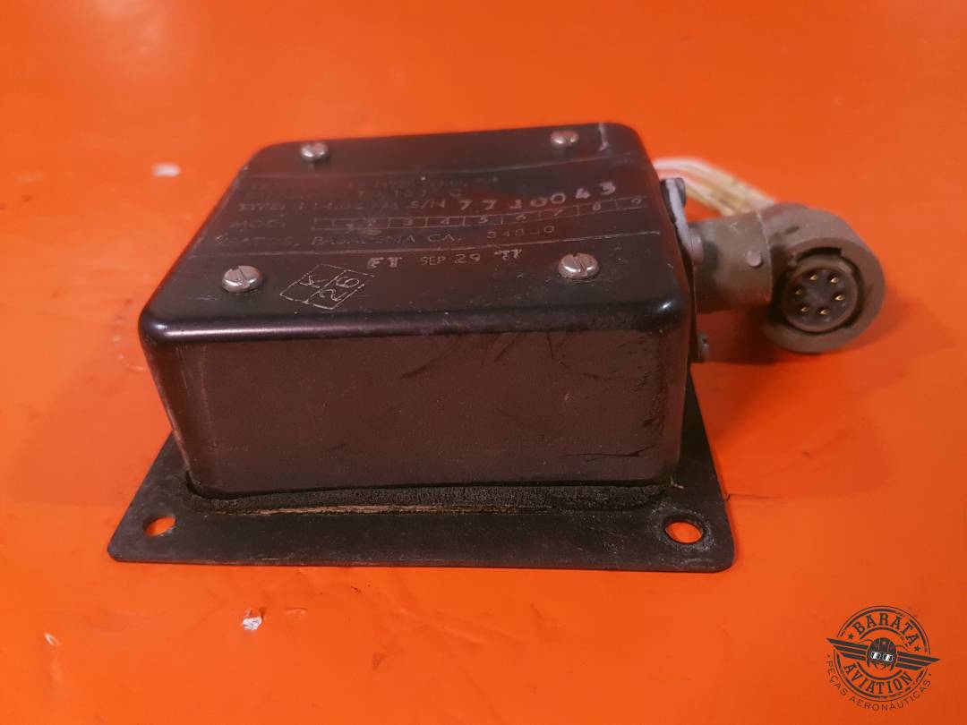 114-069-6 Transmisor hidráulico Kratos de temperatura - Rango de 80 a 130 °C - Con conector
