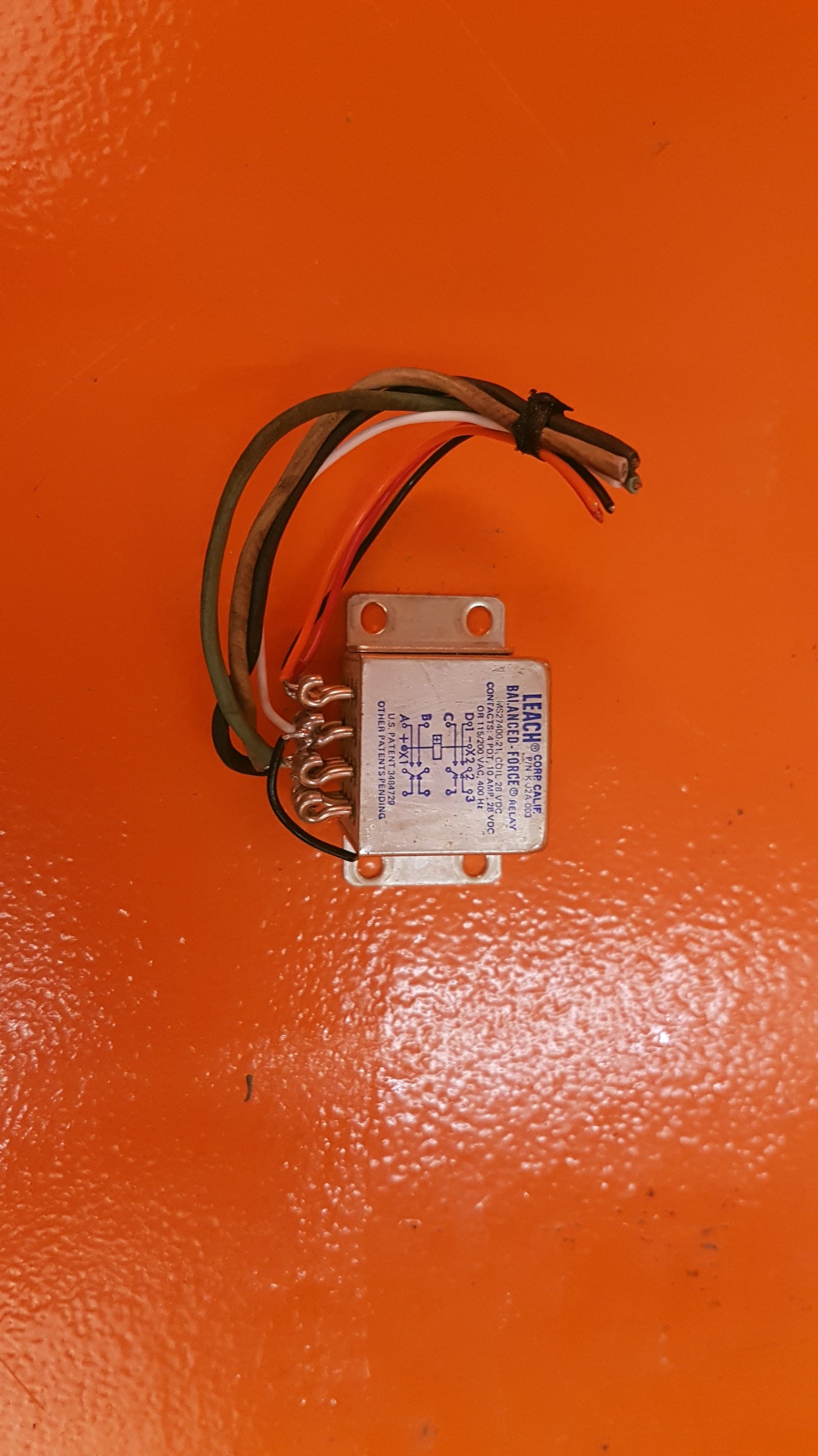K-J2A-003 Leach Balanced Force Relay